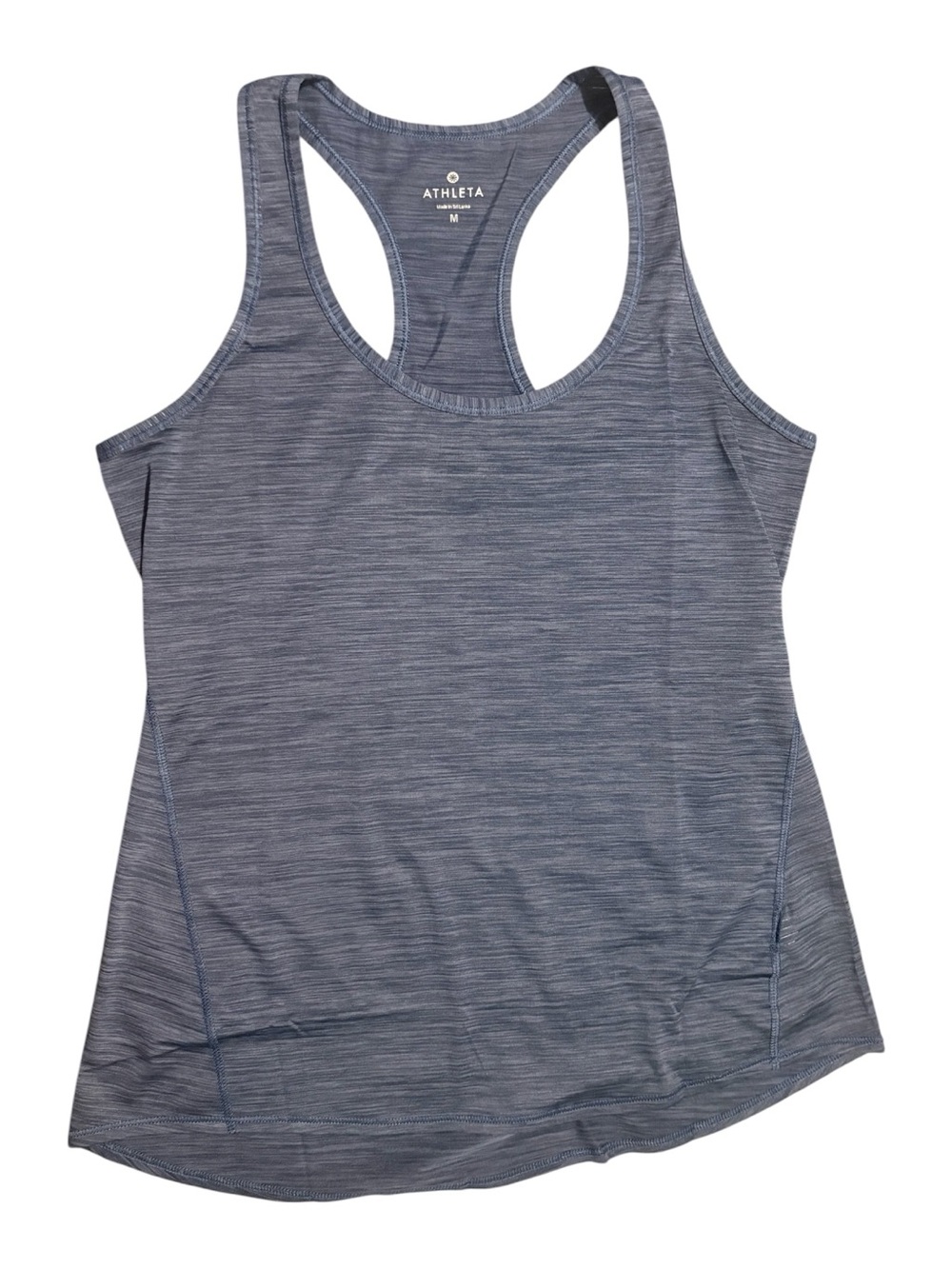 Athleta Racerback Tank in Heather Blue